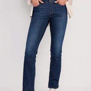OLD NAVY Mid-Rise Kicker Boot-Cut Jeans NWT